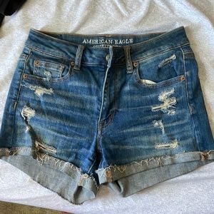 American eagle jean shorts